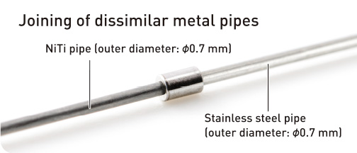 Joining of dissimilar metal pipes
	